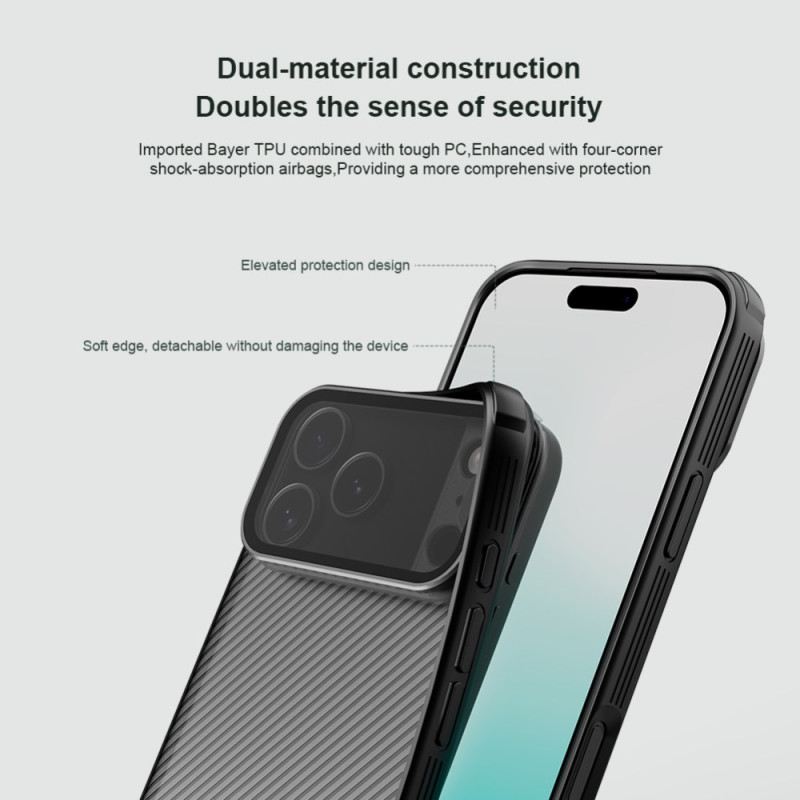 Telefontok iPhone 17 Pro Max Camshield Prop Sorozatú Tartó Nillkin