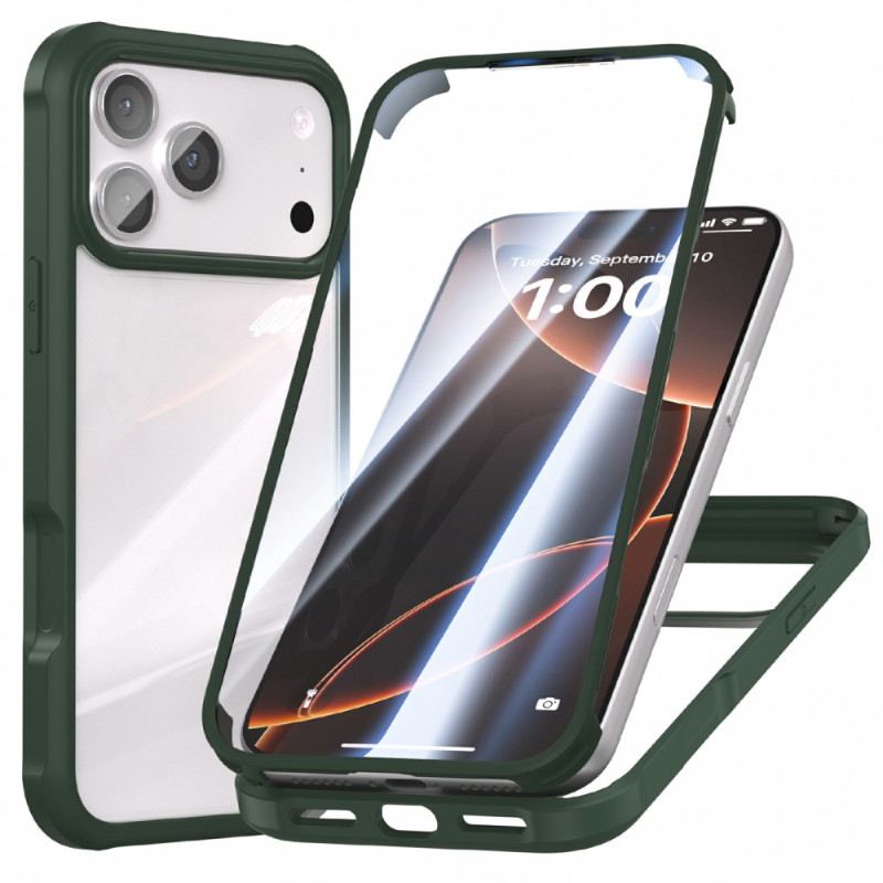 Telefontok iPhone 17 Pro Max Kétoldalas Átlátszó Tok