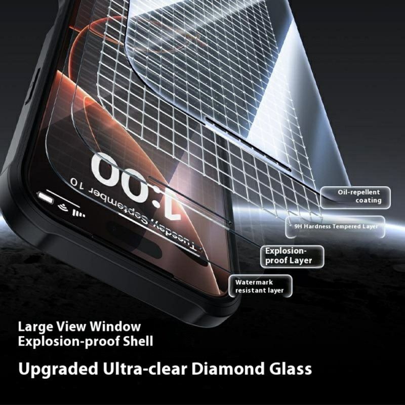 Telefontok iPhone 17 Pro Max Kétoldalas Átlátszó Tok