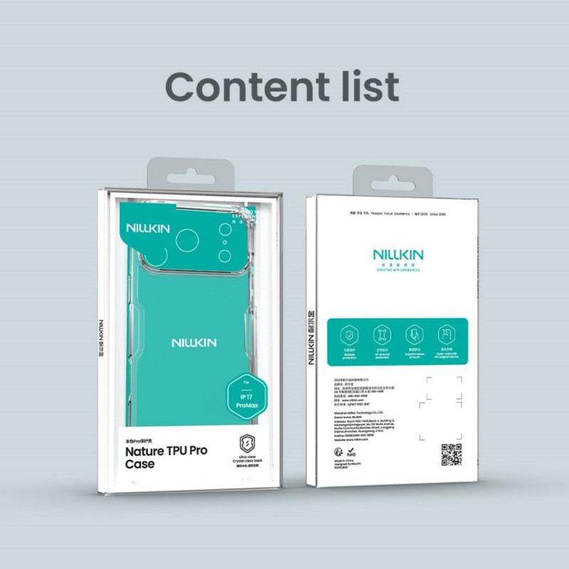 Telefontok iPhone 17 Pro Max Nature Pro Sorozat Nillkin