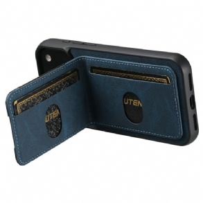 Telefontok iPhone 17 Pro Max Retro Kinézetű Kártyatartó És Állvány