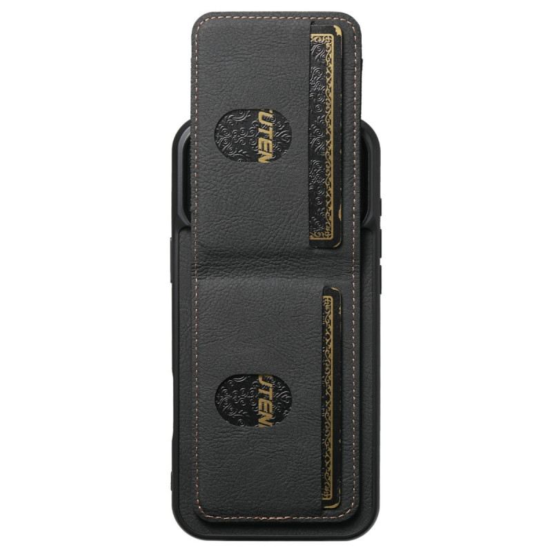 Telefontok iPhone 17 Pro Max Retro Kinézetű Kártyatartó És Állvány