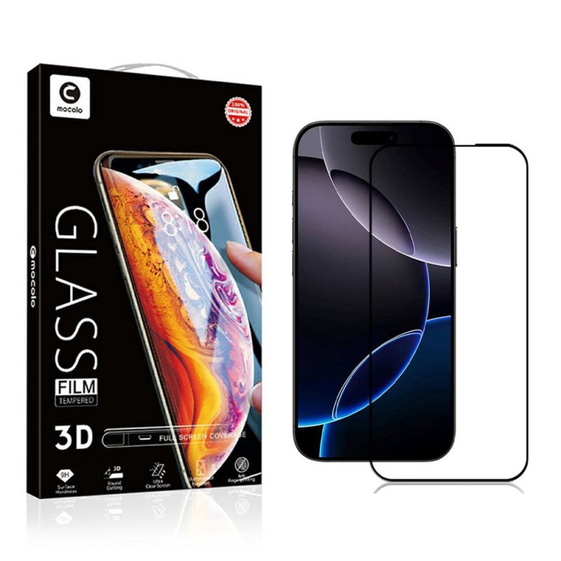 Teljes Lefedettségű Edzett Üveg Képernyővédő Fólia iPhone 17 Pro Max Készülékhez