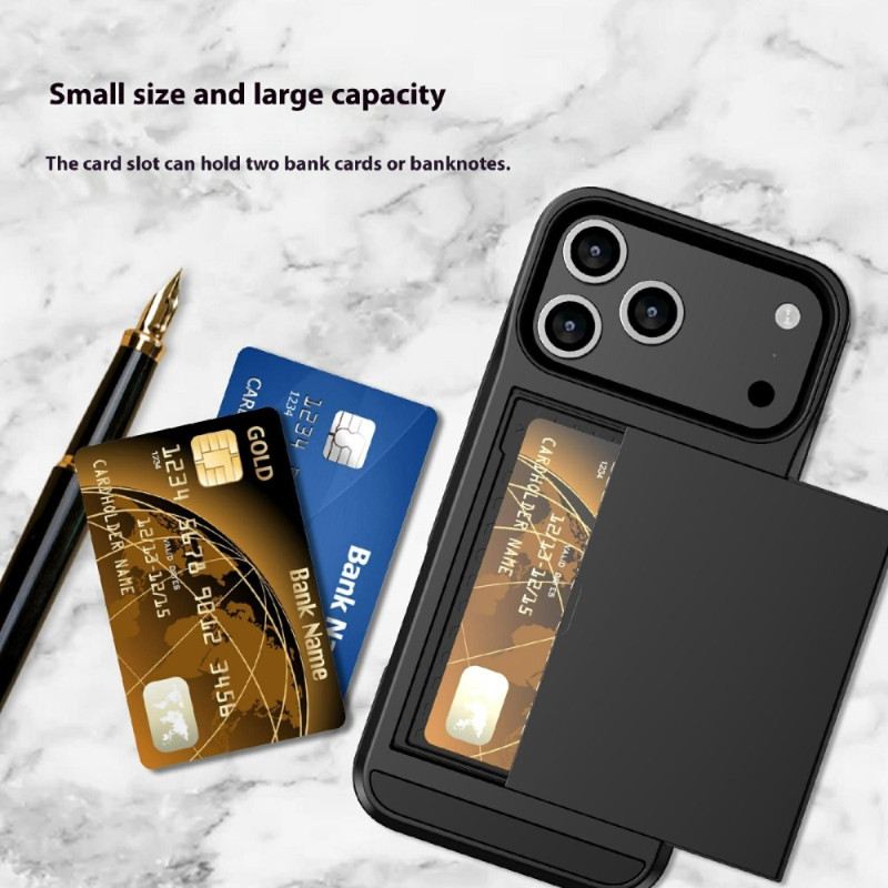 Tok iPhone 17 Pro Max Csúszó Kártyatartó