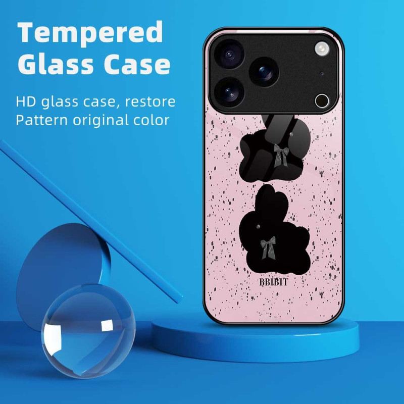 Tok iPhone 17 Pro Max Edzett Üveg Rózsaszín És Fekete