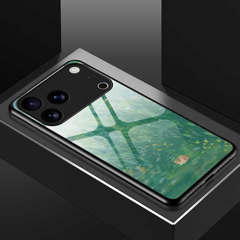 Tok iPhone 17 Pro Max Macskafestményes Edzett Üveg