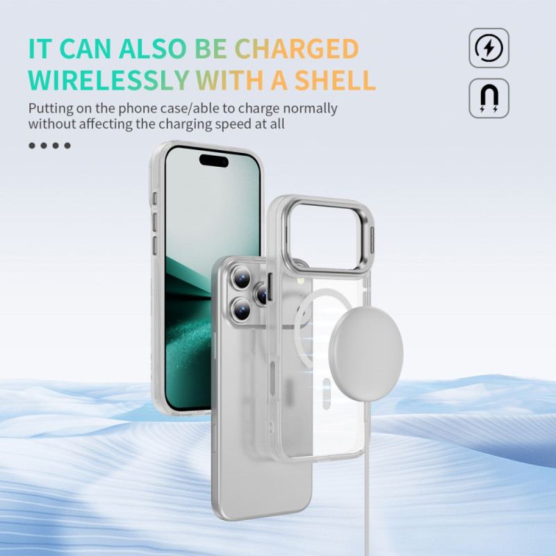 Tok iPhone 17 Pro Max Mágneses Matt Lencsés Foglalattal