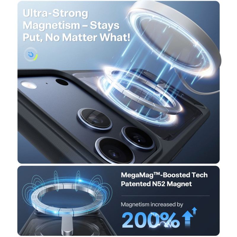 Tok iPhone 17 Pro Max Magsafe Prémium Kialakítás Integrált Állvánnyal
