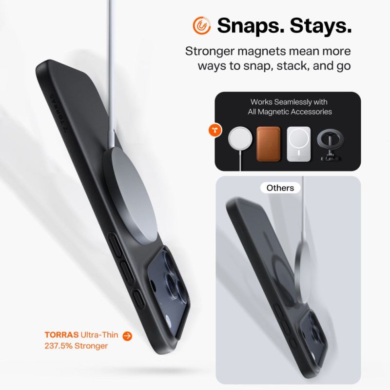 Tok iPhone 17 Pro Max Magsafe Prémium Kompatibilis