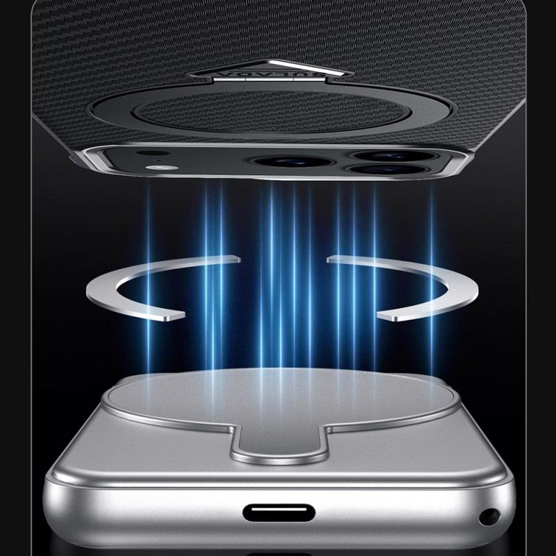 Tok iPhone 17 Pro Max Magsafe Szénszálas Gyűrűs Foglalat