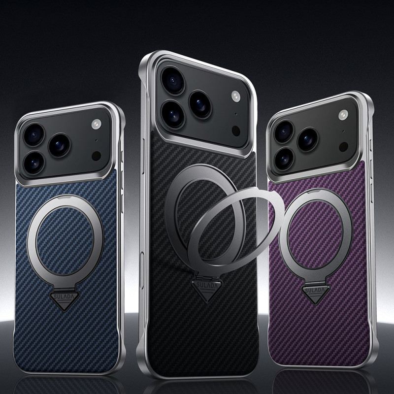 Tok iPhone 17 Pro Max Magsafe Szénszálas Gyűrűs Foglalat