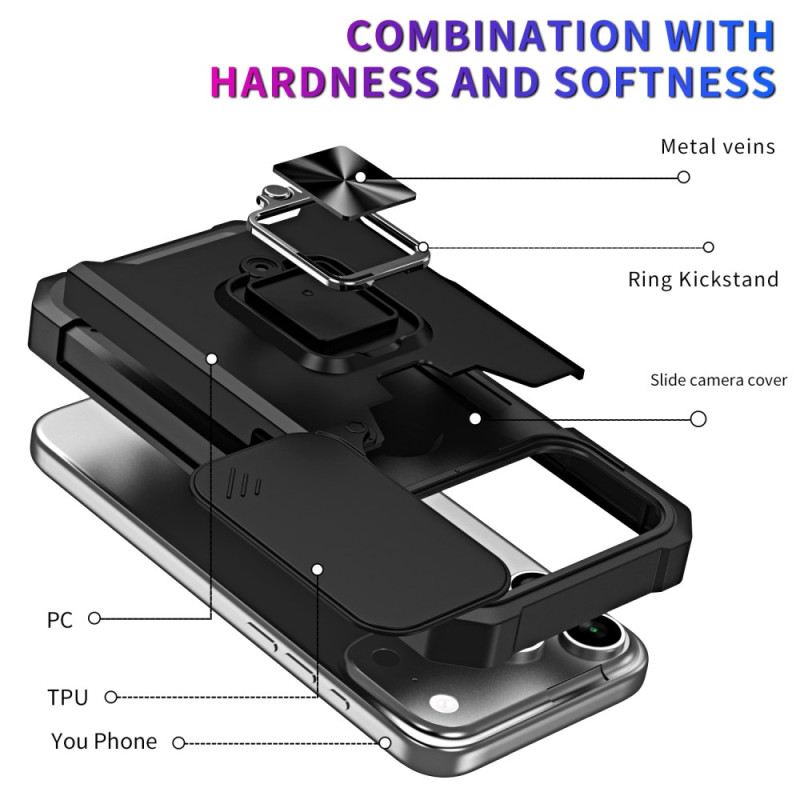 Tok iPhone 17 Pro Max Masszív Állvány És Csúszó Fedél