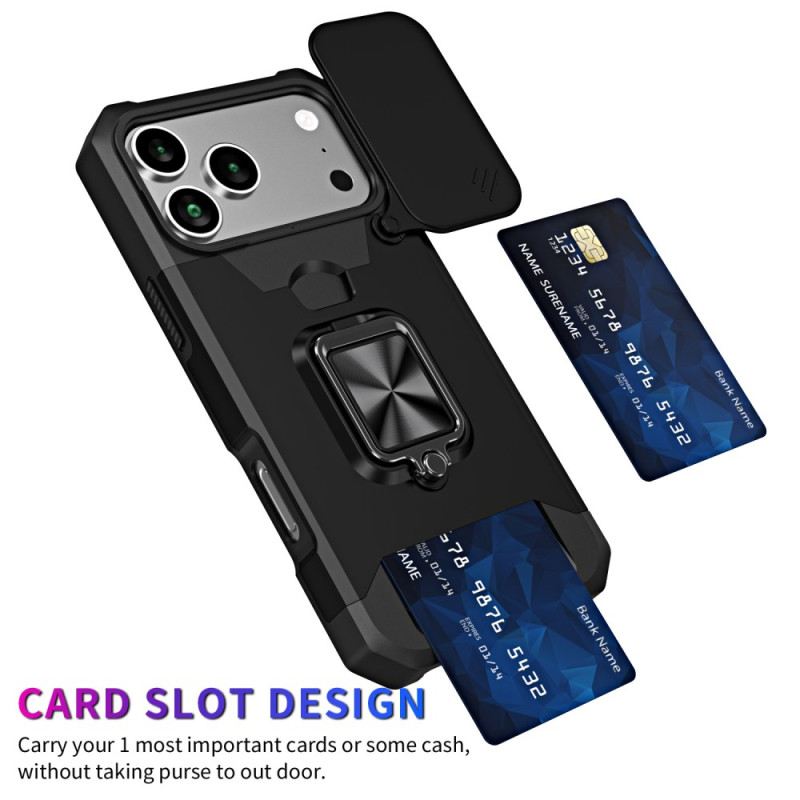 Tok iPhone 17 Pro Max Masszív Állvány És Csúszó Fedél