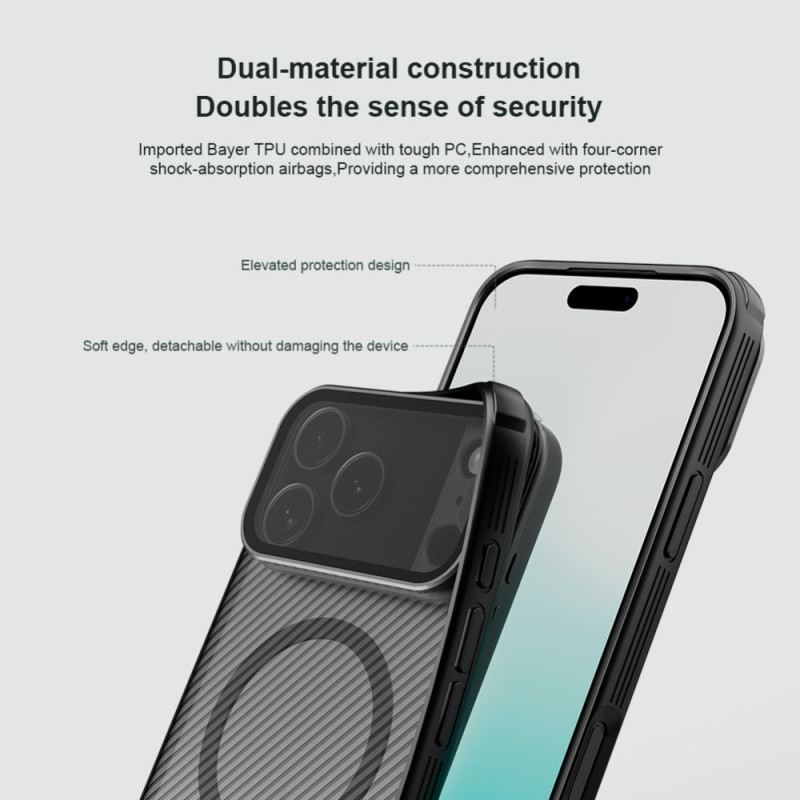 Tok iPhone 17 Pro Max Nillkin Mágneses Camshield Támasz