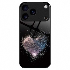 Tok iPhone 17 Pro Max Szív Alakú Edzett Üveg