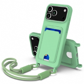 Tok iPhone 17 Pro Max Zsinóros Kártyatartó