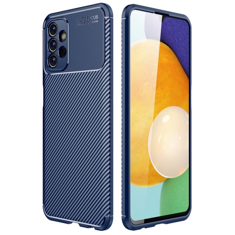 Tok Samsung Galaxy A13 Rugalmas Szénszálas Textúra