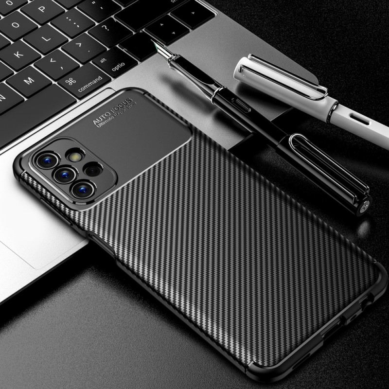 Tok Samsung Galaxy A13 Rugalmas Szénszálas Textúra