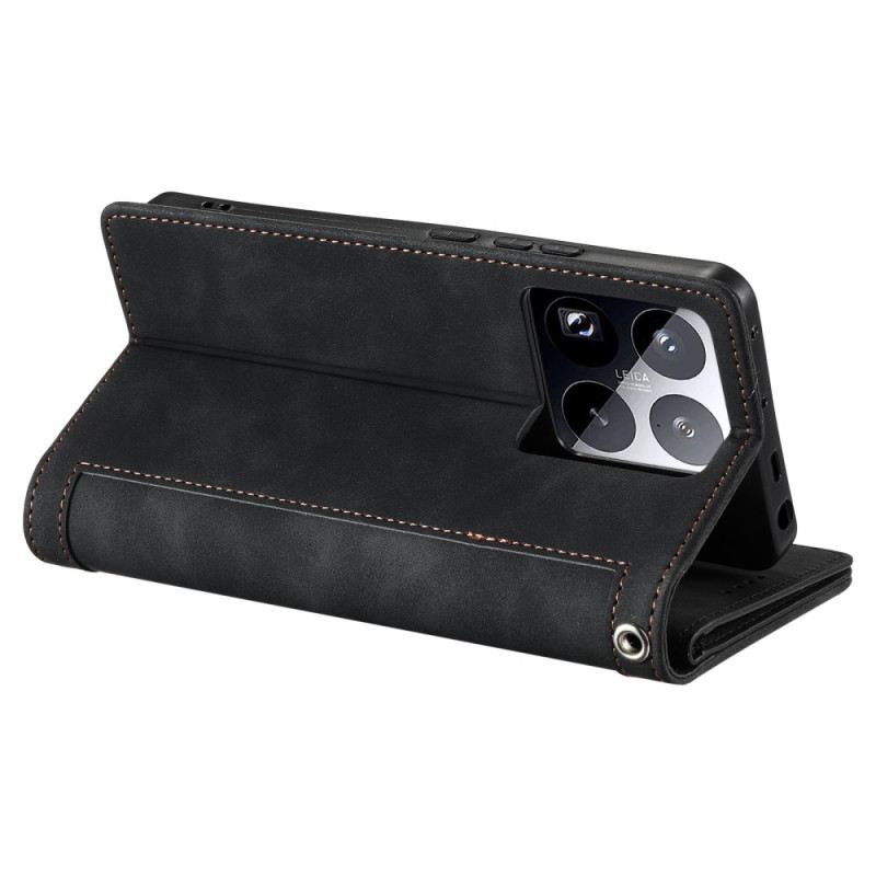 Bőrtok Xiaomi 15 Pro 9 Kártyás Pénztárca