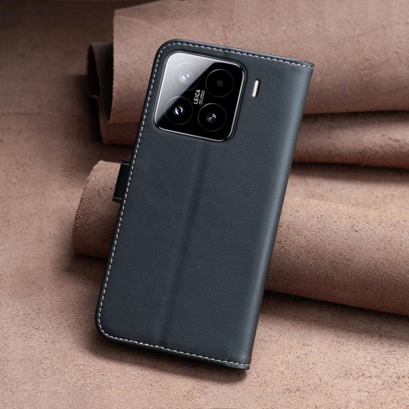 Bőrtok Xiaomi 15 Pro Binfen Szín