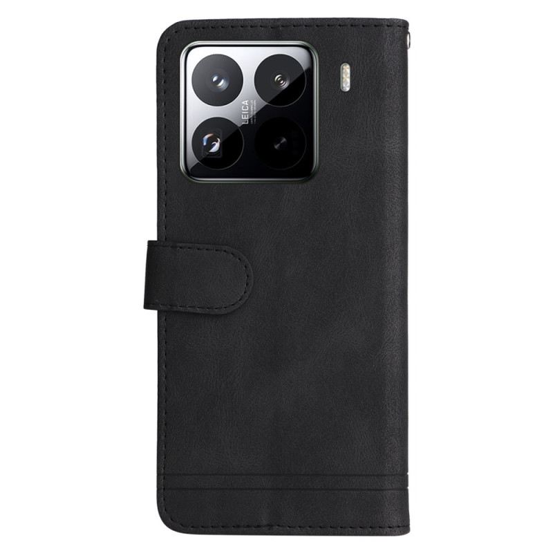 Bőrtok Xiaomi 15 Pro Szegecs És Pánt