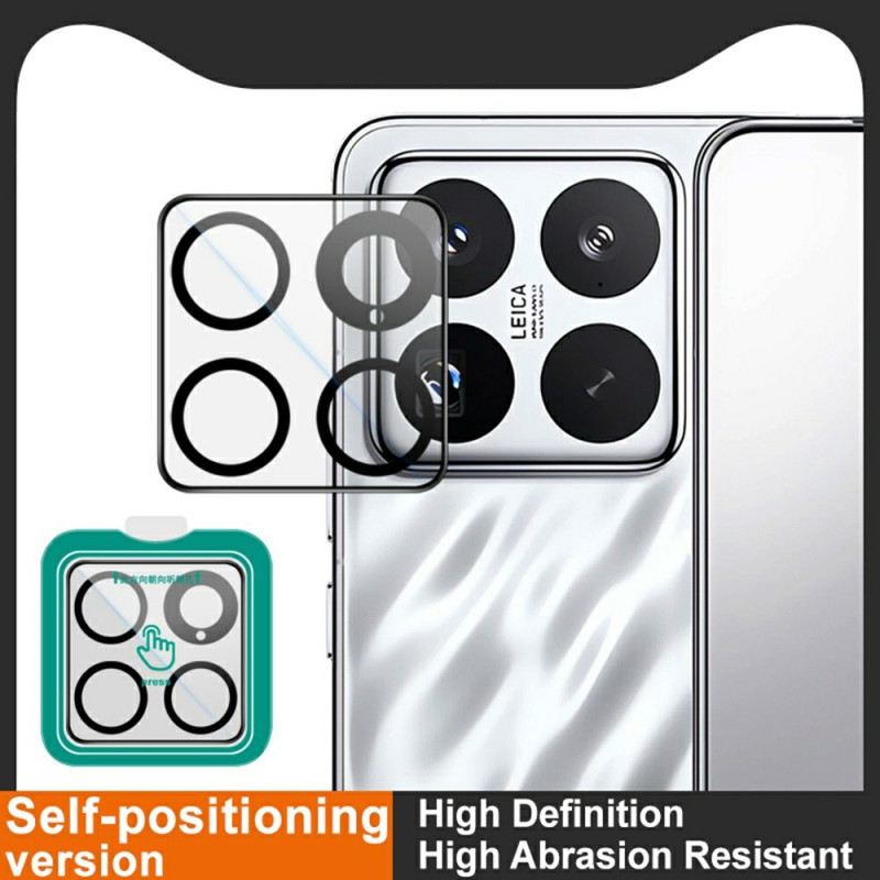 Edzett Üveg Lencsevédő Xiaomi 15 Pro-hoz Önbeálló Kerettel