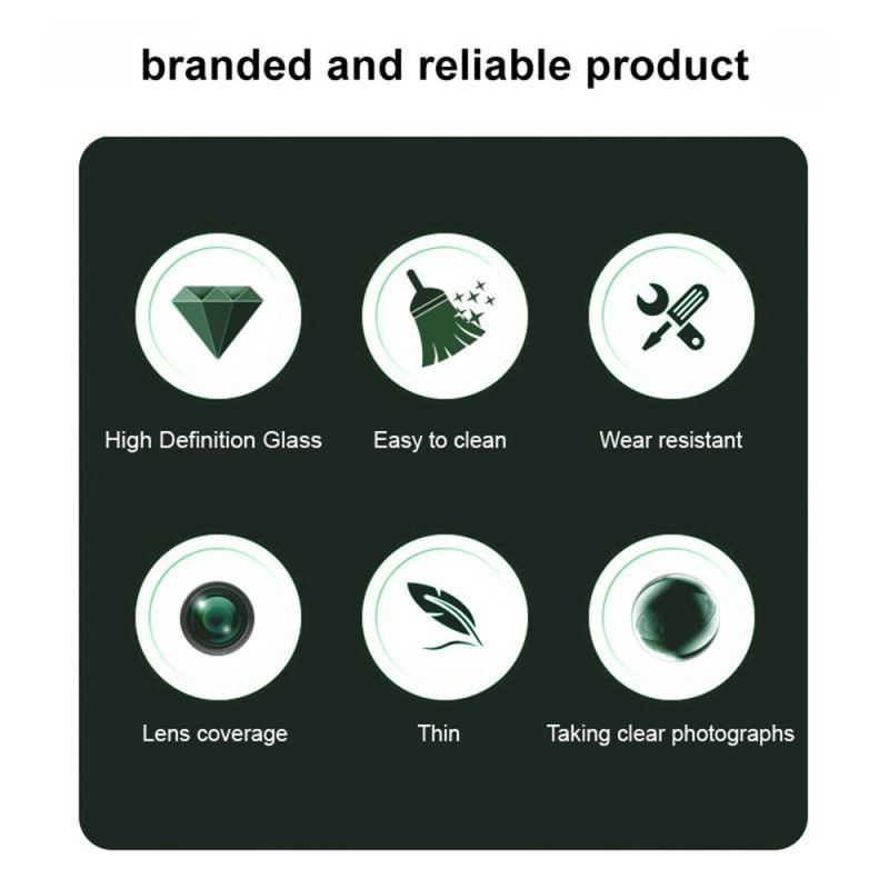 Edzett Üveg Lencsevédő Xiaomi 15 Pro Készülékhez Önbeálló Kerettel