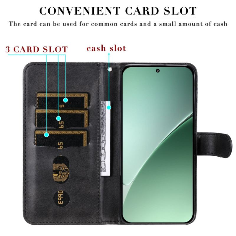 Fliptok Xiaomi 15 Pro Cipzáras Pénztárca