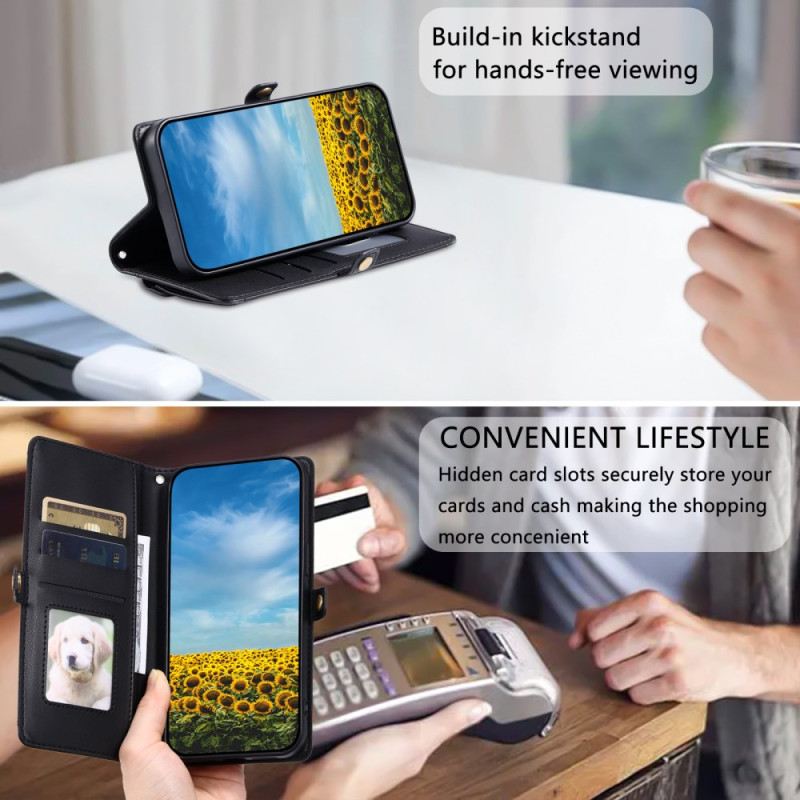 Fliptok Xiaomi 15 Pro Csuklós Kialakítás Pánttal És Vállpánttal