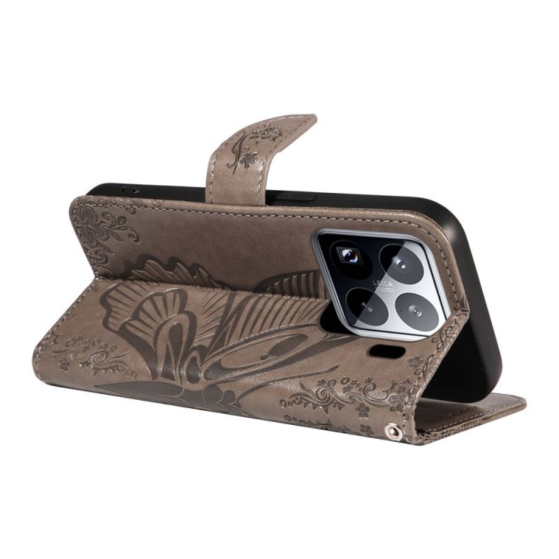 Fliptok Xiaomi 15 Pro Pillangó Dizájn