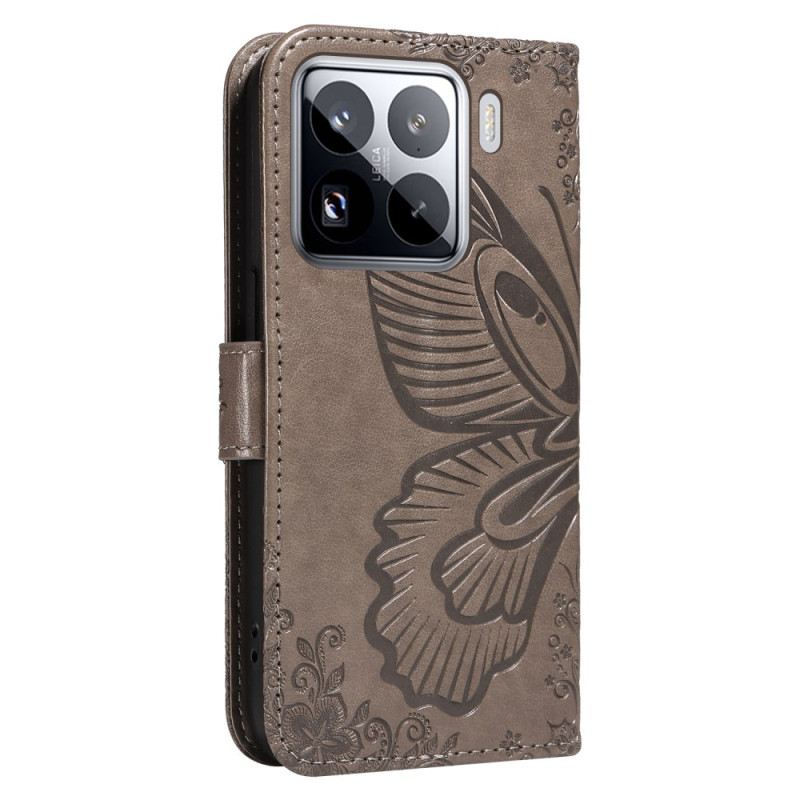 Fliptok Xiaomi 15 Pro Pillangó Dizájn
