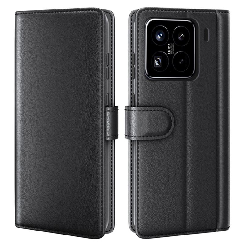 Fliptok Xiaomi 15 Pro Valódi Bőr