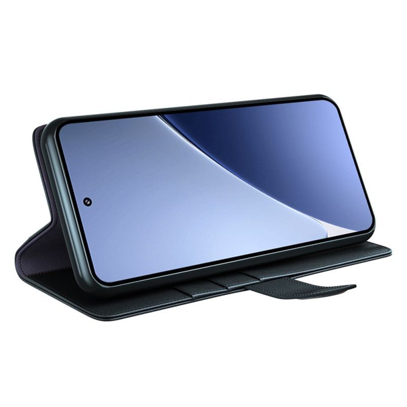 Fliptok Xiaomi 15 Pro Valódi Bőr