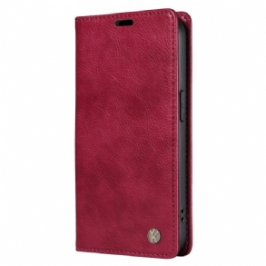 Fliptok Xiaomi 15 Pro Yikatu Bőr Hatású