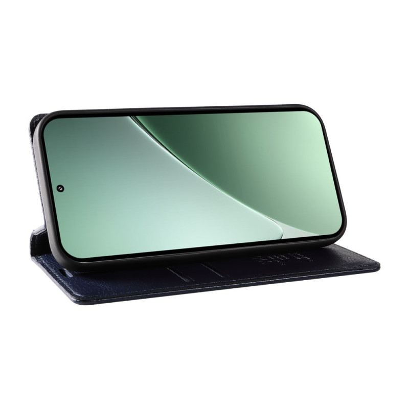 Fliptok Xiaomi 15 Pro Yikatu Bőr Hatású