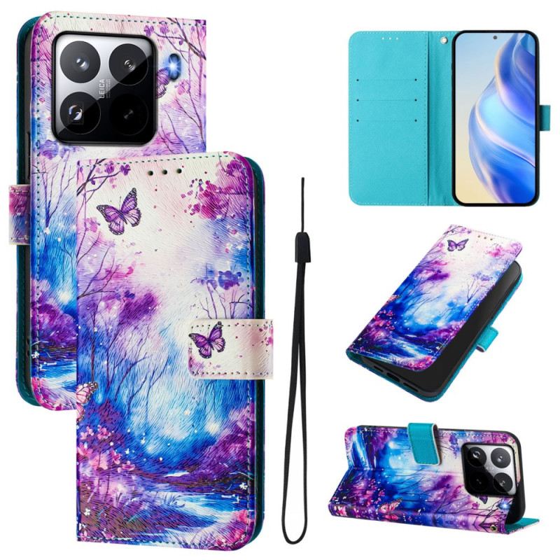 Kinyitható Bőrtok Xiaomi 15 Pro Álmok Völgye