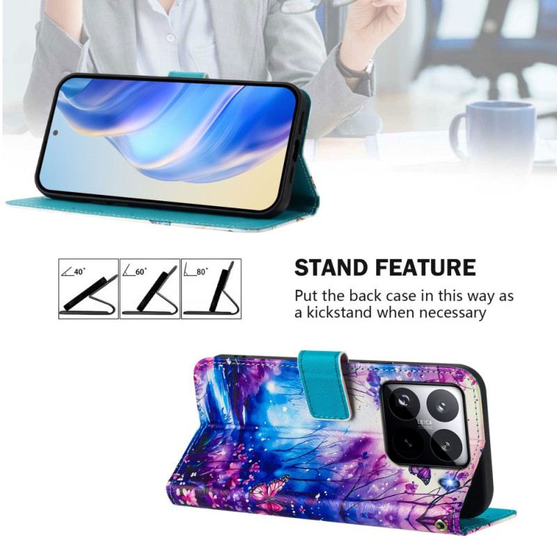 Kinyitható Bőrtok Xiaomi 15 Pro Álmok Völgye