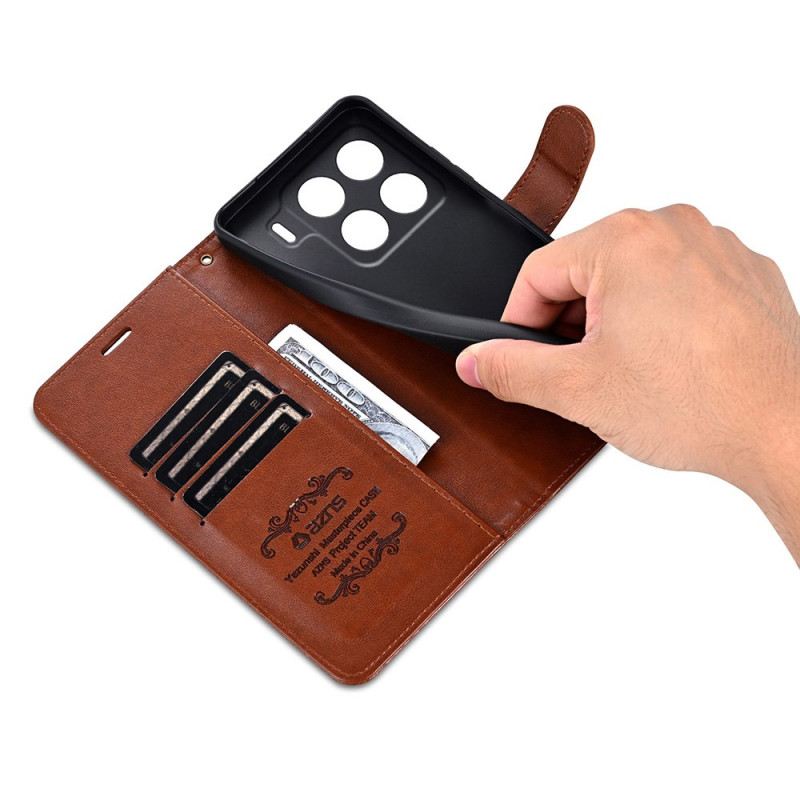 Kinyitható Bőrtok Xiaomi 15 Pro Azns