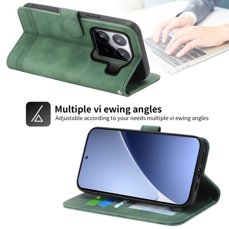 Kinyitható Tokok Xiaomi 15 Pro Dierfeng