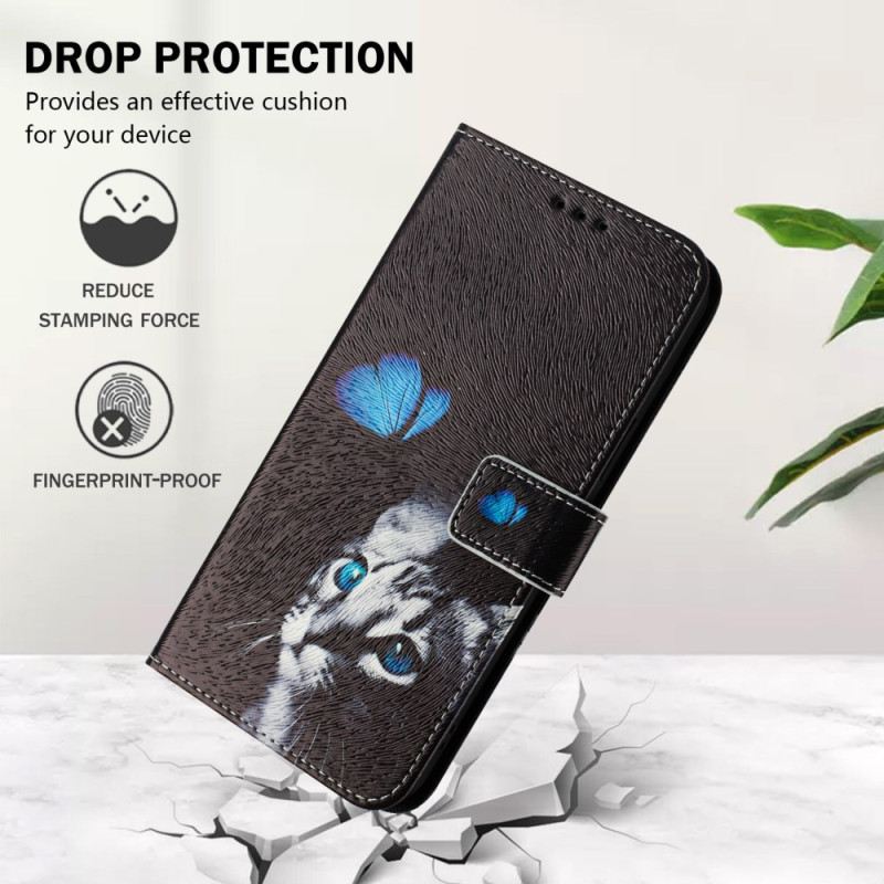 Kinyitható Tokok Xiaomi 15 Pro Pillangó És Macska