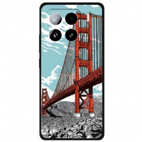 Mobiltelefon Tokok Xiaomi 15 Pro Aranykapu Híd