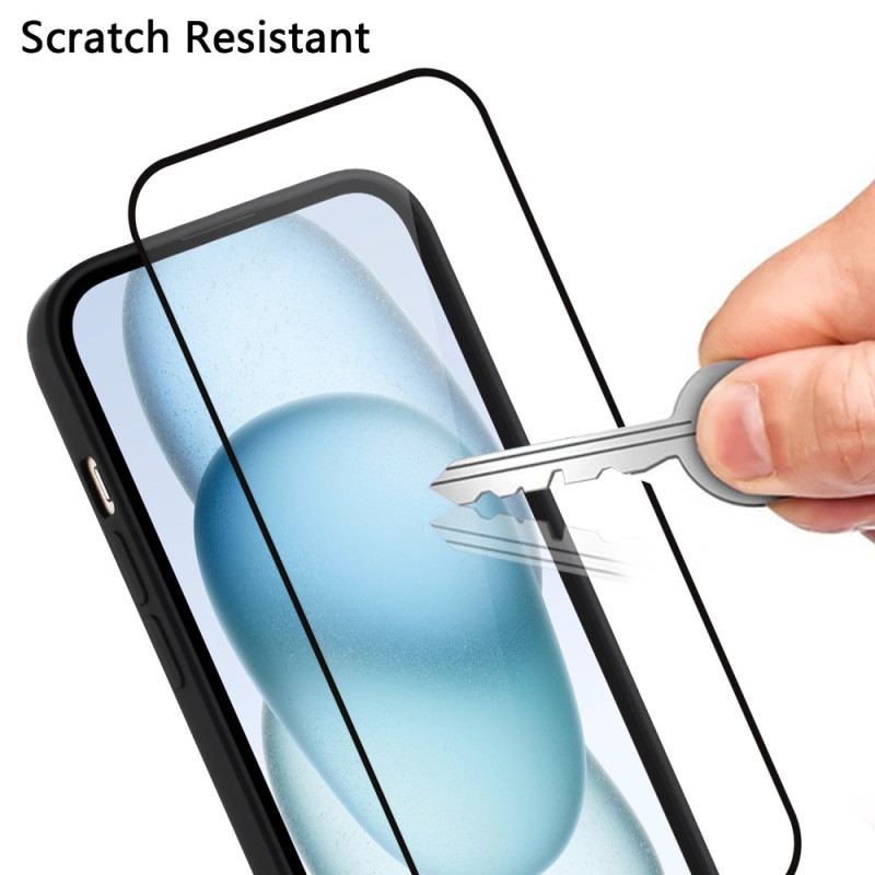 Tok Xiaomi 15 Pro Matt Szilikon Edzett Üveg Képernyővédővel