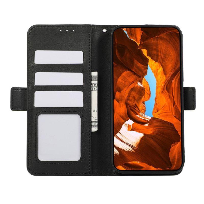 Bőrtok Poco X7 5g Abeek Rfid Pénztárca