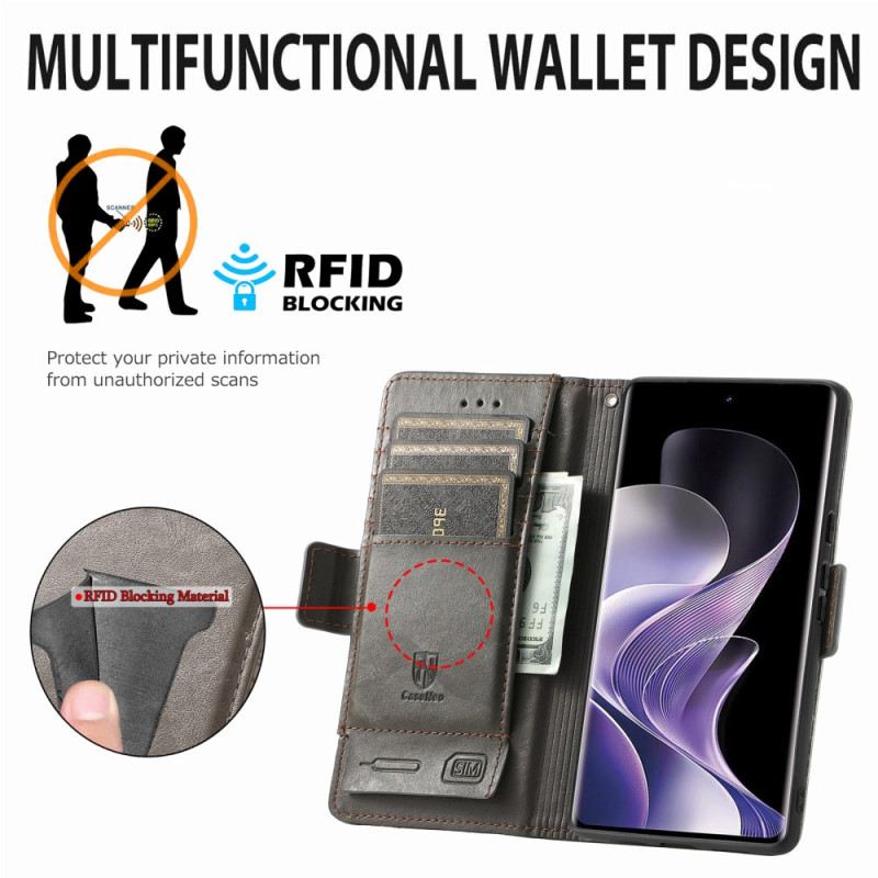 Bőrtok Poco X7 5g Caseneo