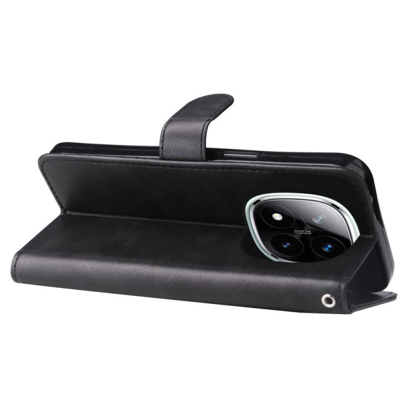 Bőrtok Poco X7 5g Cipzáras Zseb