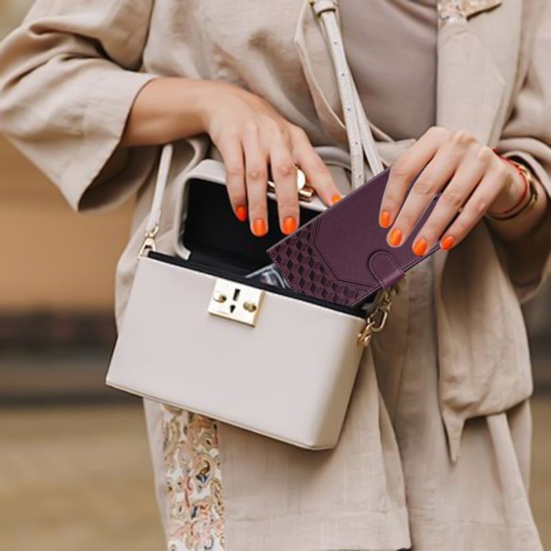 Bőrtok Poco X7 5g Méhsejt