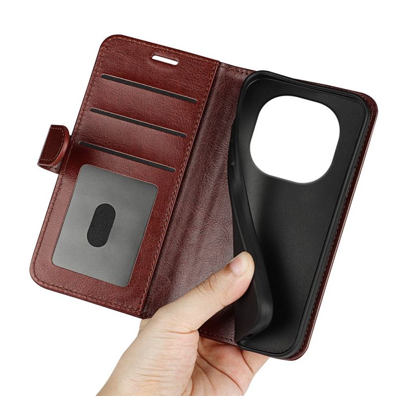 Bőrtok Poco X7 5g Vintage