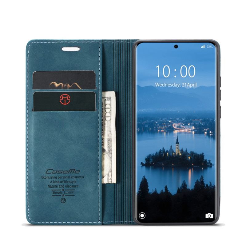 Fliptok Poco X7 5g Caseme Velúr Hatású