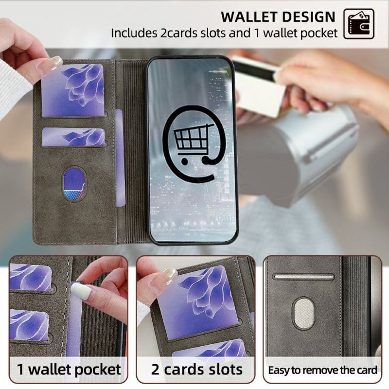 Fliptok Poco X7 5g Hullámos Dizájn Rfid Blokkoló