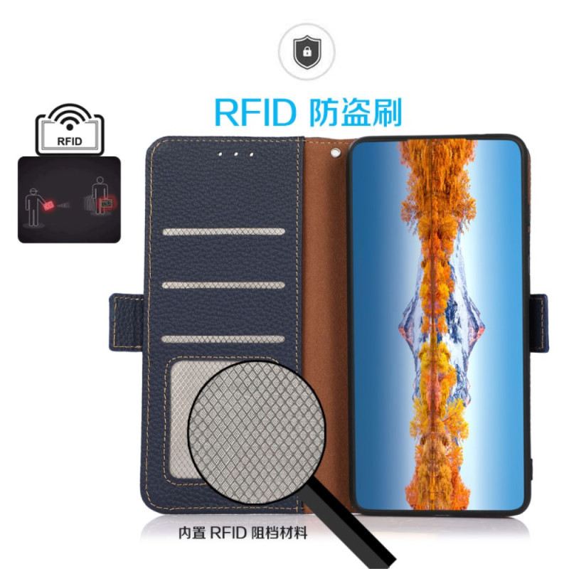 Fliptok Poco X7 5g Kazneh Rfid Védő Bőr